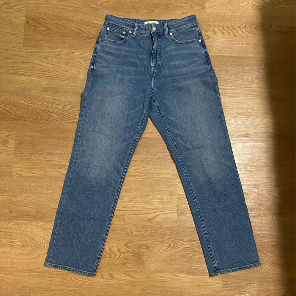 Madewell, Curvy 90s Straight, size 29 high rise